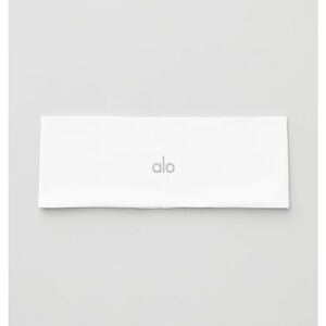Alo White Fitness Headband